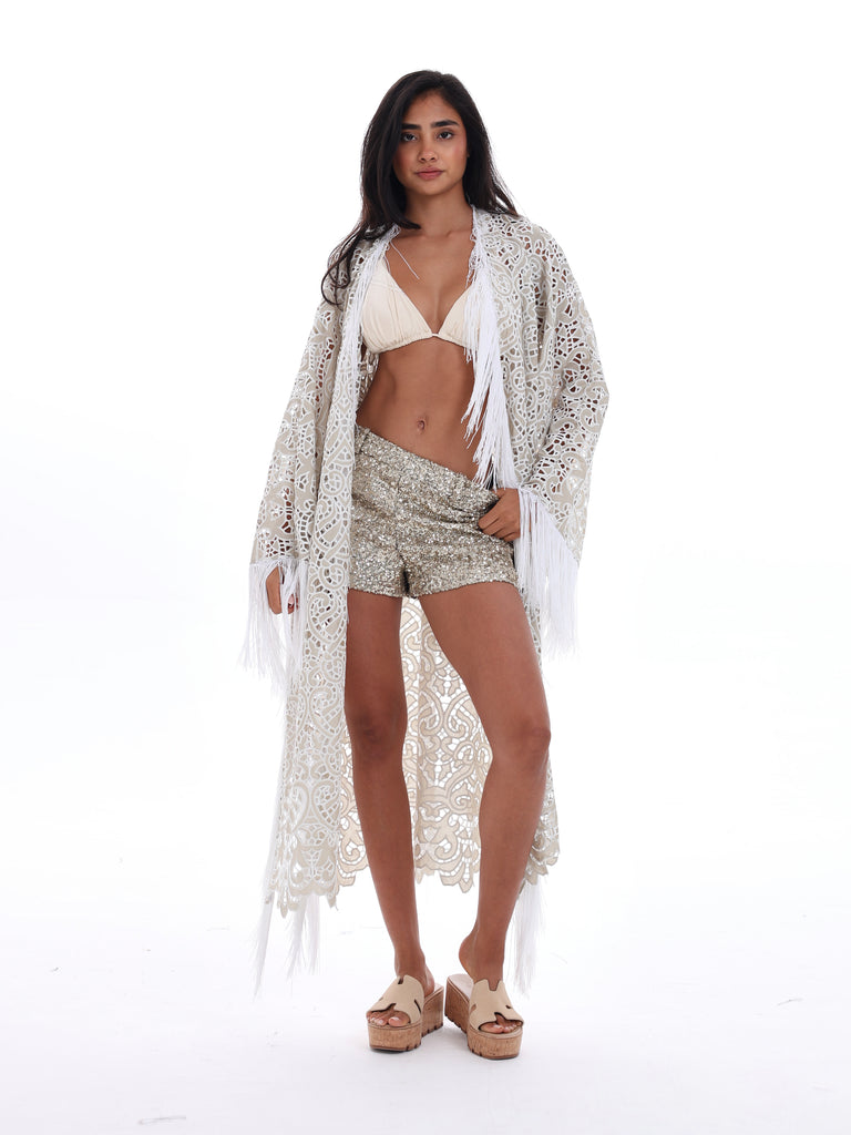 White Lace gown