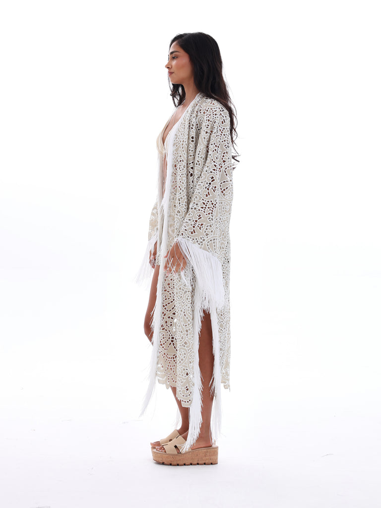 White Lace gown
