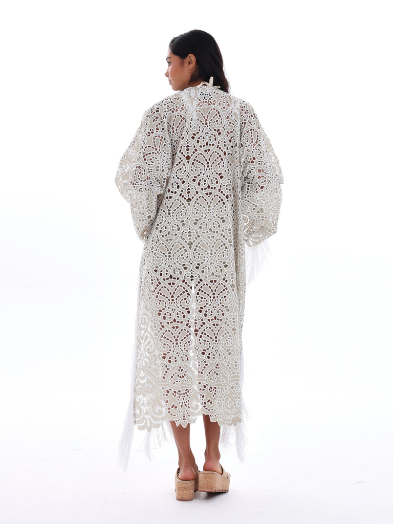 White Lace gown